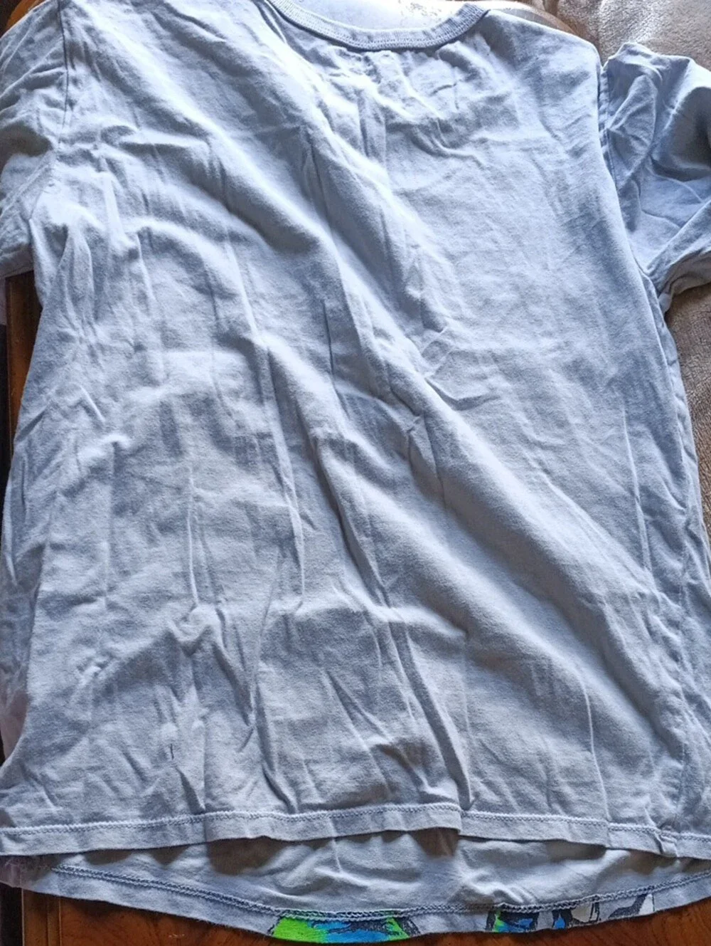 The Children's Place Three Tees with Blue & Green Dinosaur Graphic